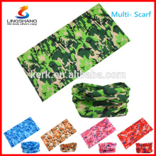 Full printed multifunctional seamless neck tube bandana cap seamless headband